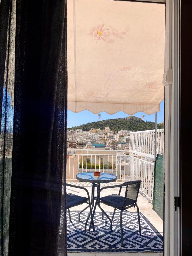 Apartment With Beautiful View Of Lycabettus Athens Luaran gambar